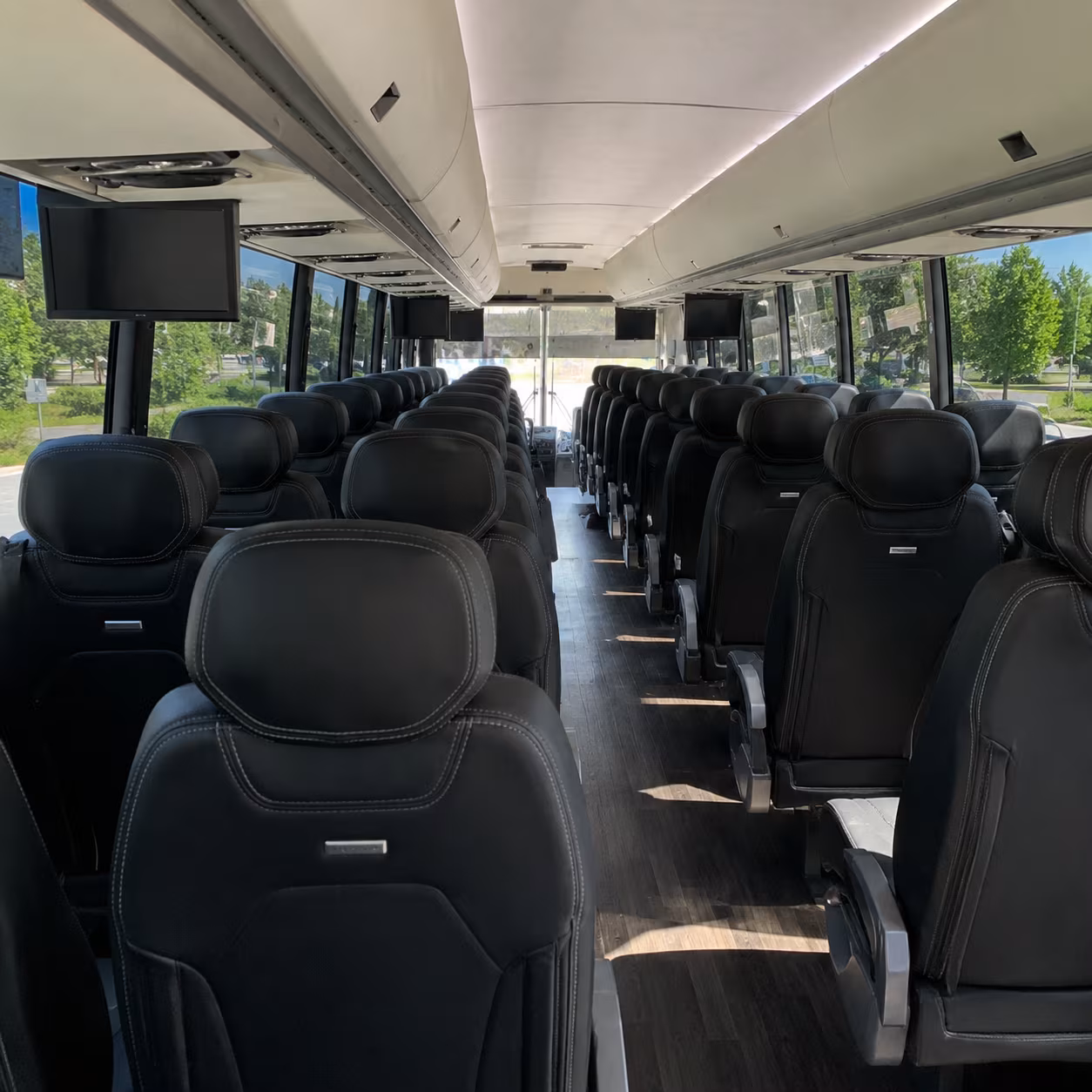 El Paso Airport Shuttle & Transportation party bus exterior