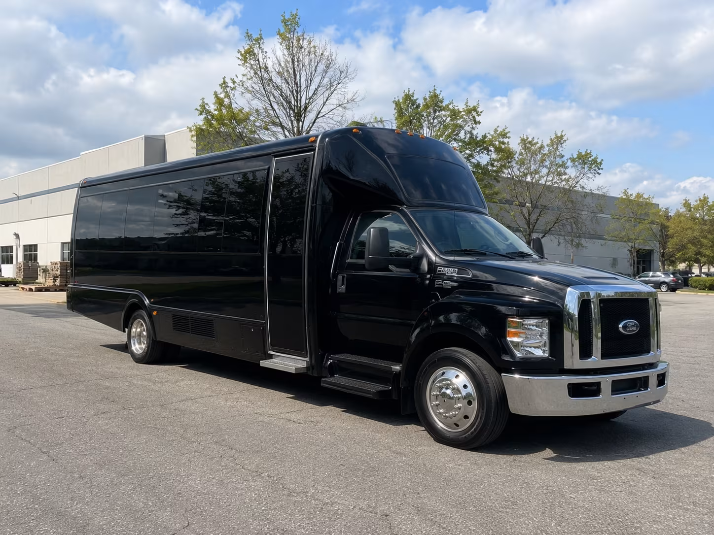 El Paso Bachelor & Bachelorette Transportation party bus exterior