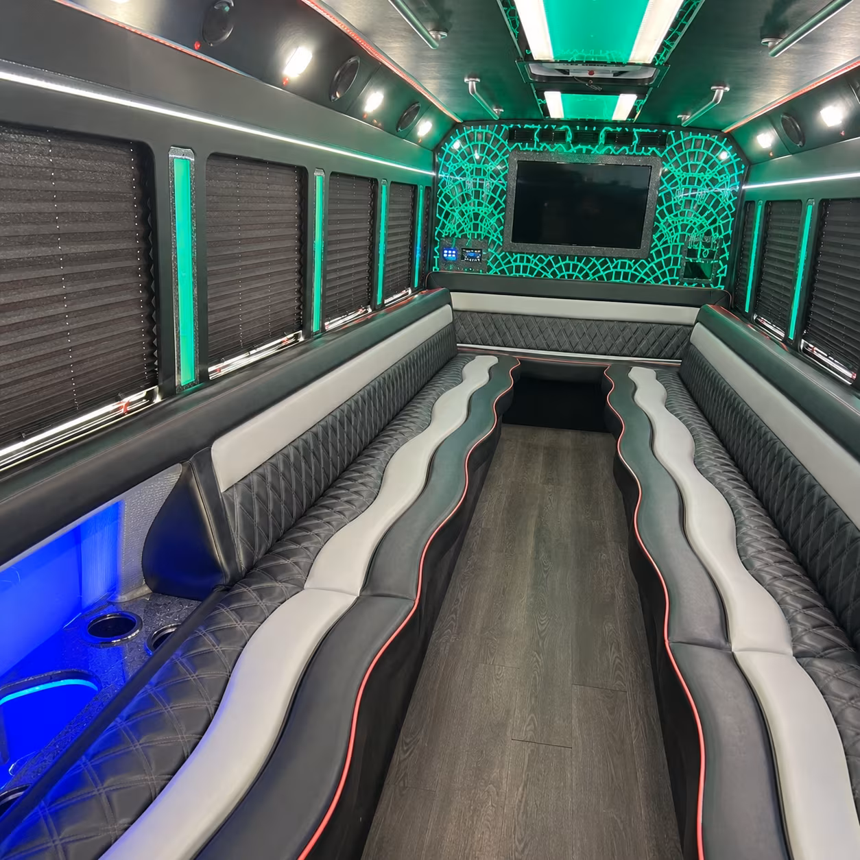 El Paso Bachelor & Bachelorette Transportation onboard seating