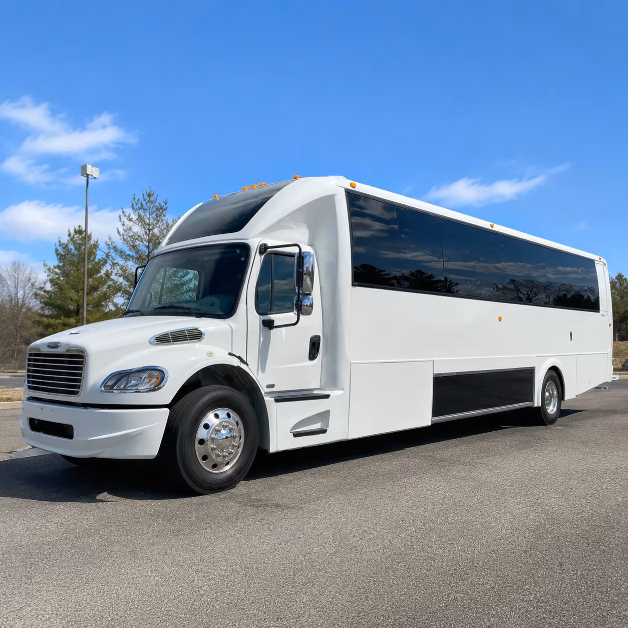 El Paso Birthday, Sweet 16, & Quinceañera Transportation party bus exterior