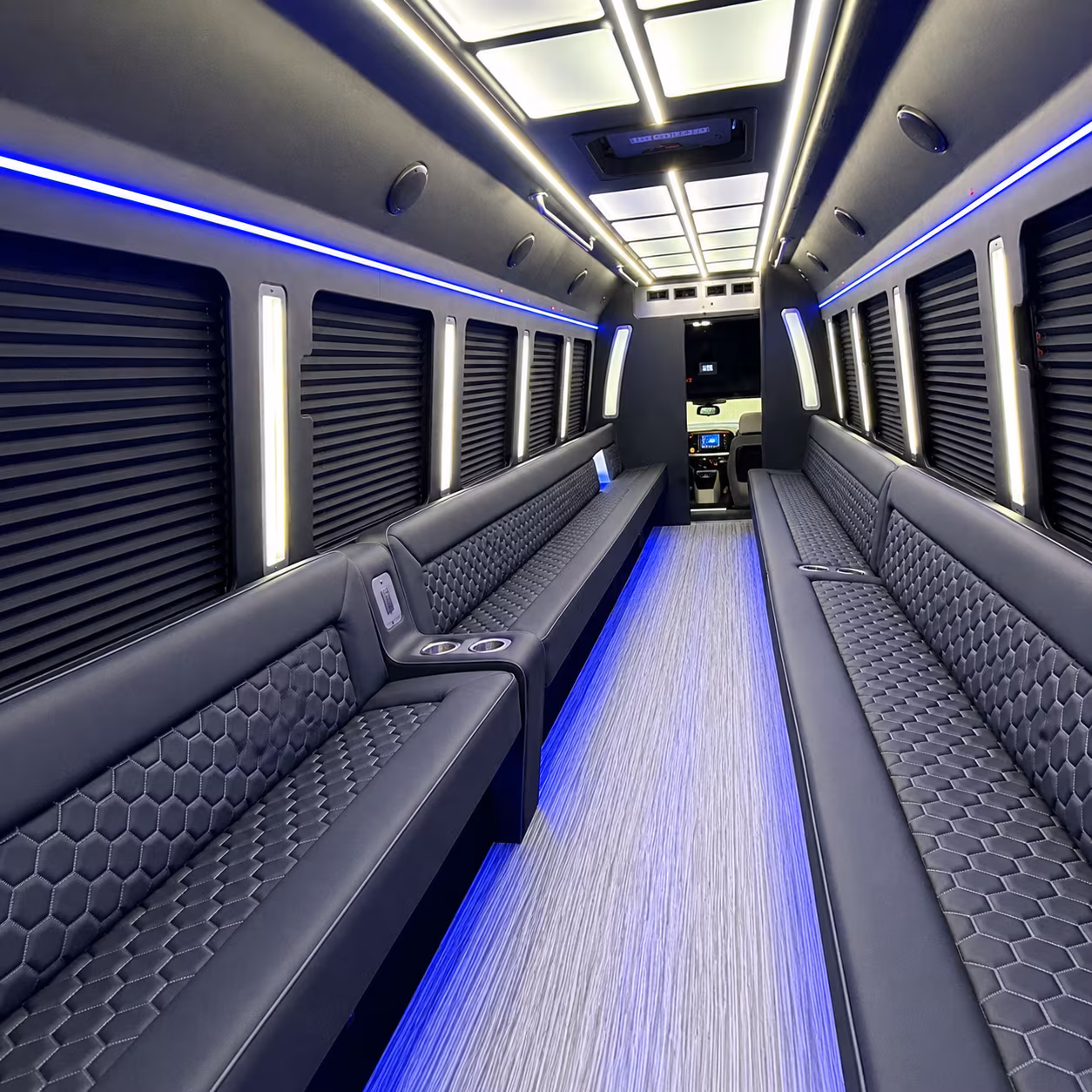El Paso Concert & Music Festival Transportation party bus exterior