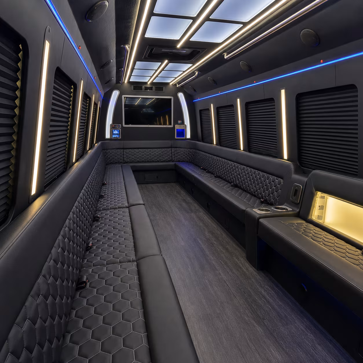 El Paso Concert & Music Festival Transportation party bus exterior