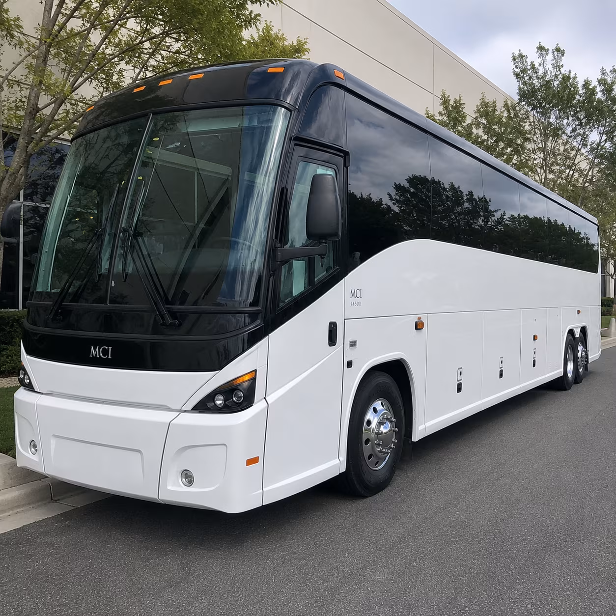El Paso Corporate Transportation party bus exterior