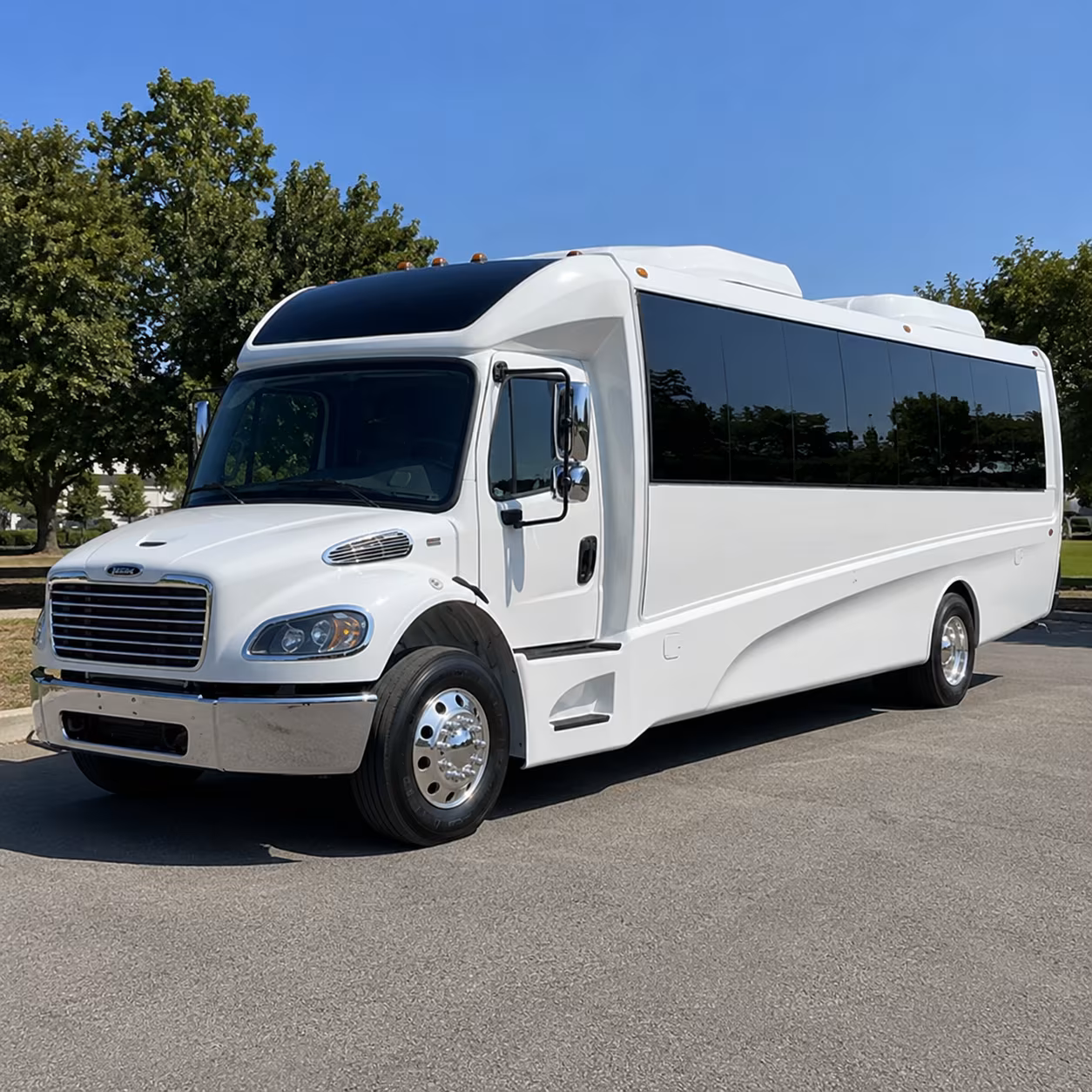 El Paso Corporate Transportation party bus exterior