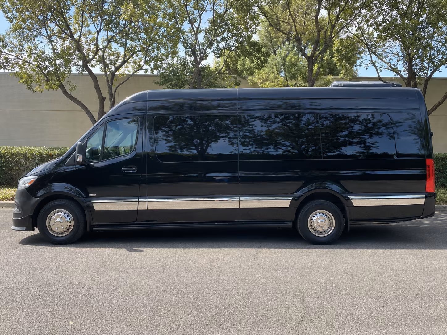 El Paso School Event Transportation party bus interior
