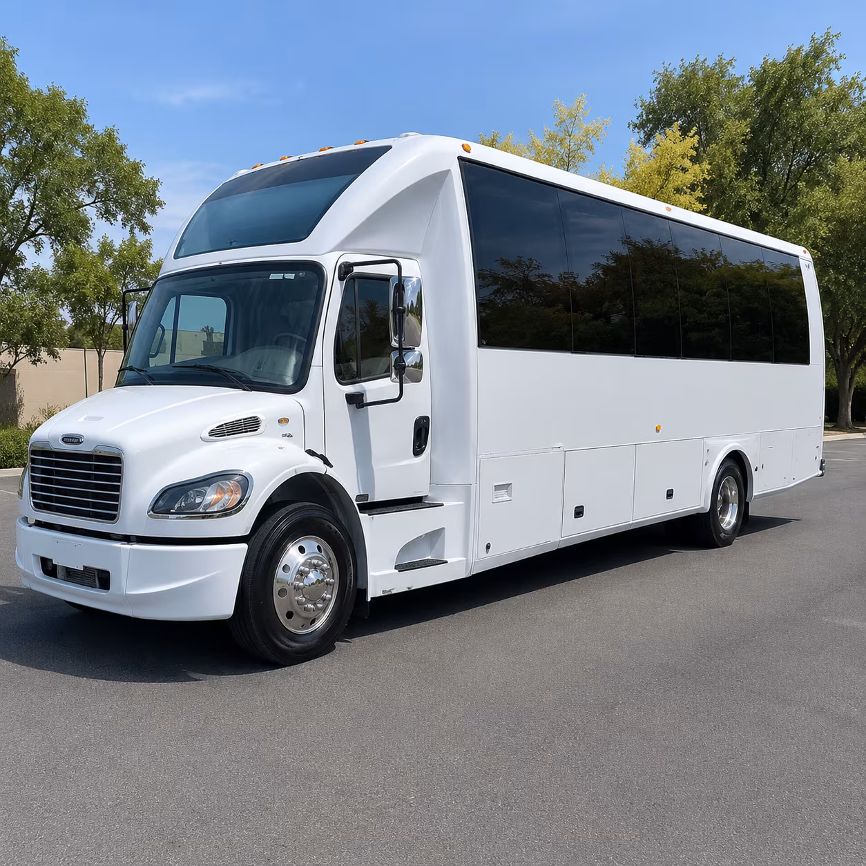 El Paso Sporting Event Transportation party bus exterior