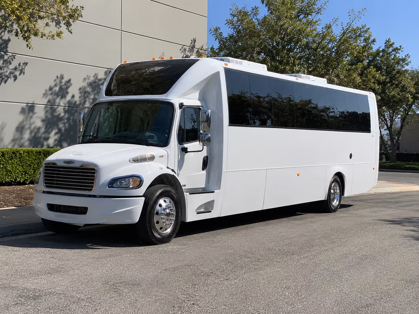 El Paso Sporting Event Transportation party bus exterior