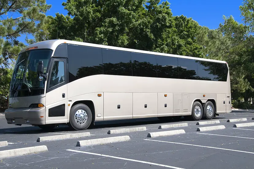 El Paso 50 Passenger Charter Bus
